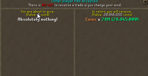 ASawSwap's tweet photo. 57m OSRS to 299m RS3

Join "A Saw Swap" Friends Chat for a swap!
Refer a friend for 20% of the profit! https://t.co/PwcJgPumBS
