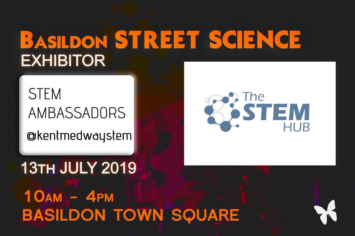 Dr_HANAT's tweet photo. Visit our stem ambassadors hub @KentMedwaySTEM on 13th July and engage in a range of stem activities for all the family. #basildonstreetscience #Basildon https://t.co/8RftxbPvu6