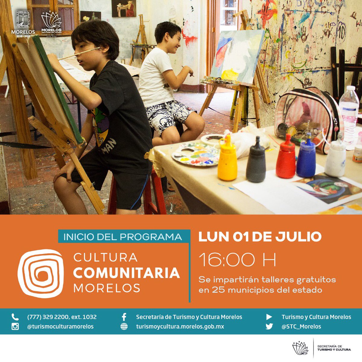 PacoLopezGalvez's tweet photo. @MontseOrellana en la apertura del programa de cultura comunitaria en #Jiutepec @STC_Morelos https://t.co/cMEpZ9Jhit