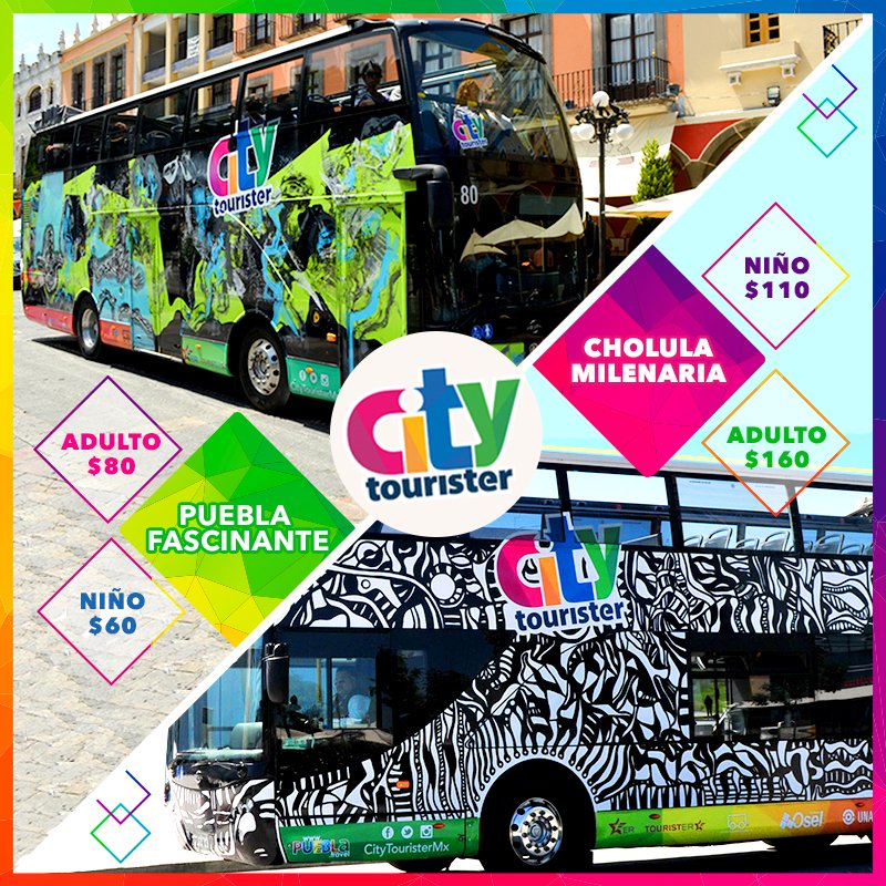 TOURISTERmx's tweet photo. 🤔¿Estás de visita en #Puebla? Descubre lo mejor de esta ciudad y de Cholula, con nuestros recorridos #CityTourister.

👉Compra en línea y disfruta de principio a fin: https://t.co/mwQLLNOmQS https://t.co/FVRit8nfAT