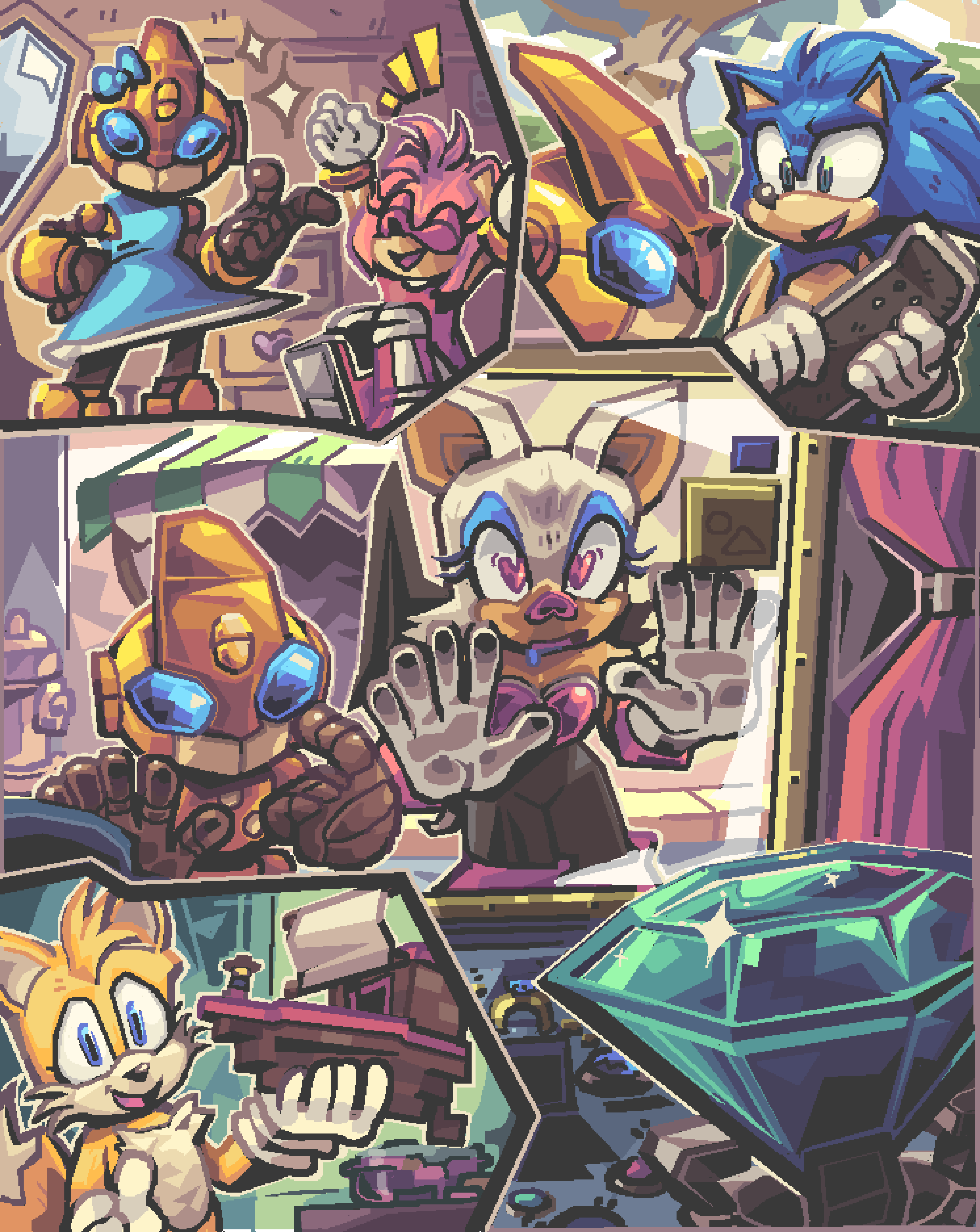 Sonic The Hedgeblog on X: Concept artwork for Amy Rose for 'Sonic CD' on  the Mega CD.   / X