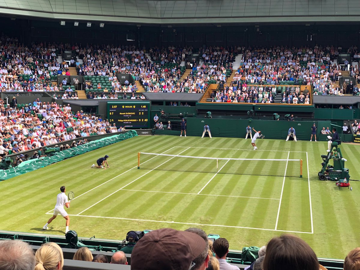 Not much could beat this. Great day watching the start of the championships.