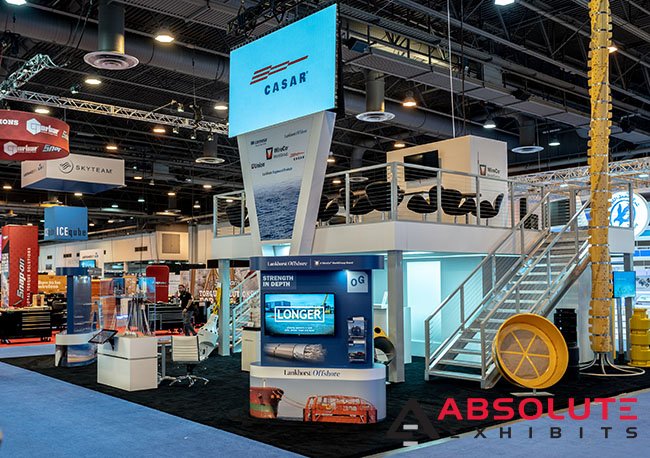 absolutexhibits's tweet photo. There's 10 months until the next #OTC. How will you #design your #tradeshow #booth? @wireco #oilandgas #fabrication #technology #tradeshowexhibit #tradeshowlife #exhibithouse #marketing #marketingstrategy #branding #brandexperience #exhibitor #exhibition #expo #conference https://t.co/ojhkP5hpAN