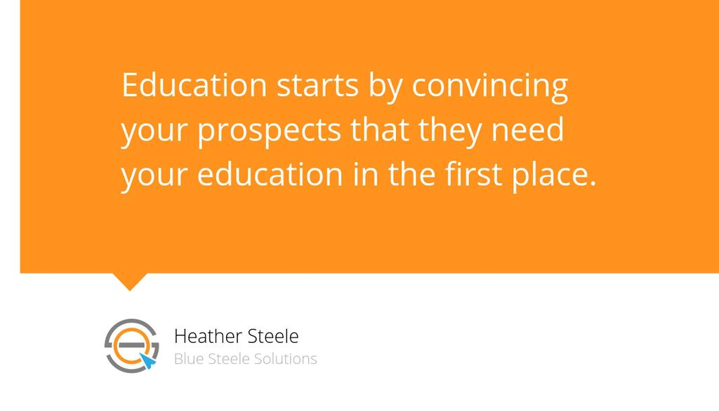 heathersteele03's tweet photo. "While they’re still prospects, they may need help understanding the problem they’re facing, or why our solution is the best solution for their individual needs." https://t.co/nT4dNuEeC0 #MarketingStrategy #IndividualizedEducationProgram https://t.co/noeYEBa5Vn
