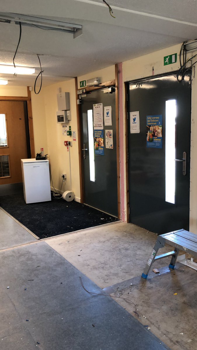 BonnyparkELC's tweet image. Day 1 of our building work. Exciting times ahead. Look out for updates . #changesahead