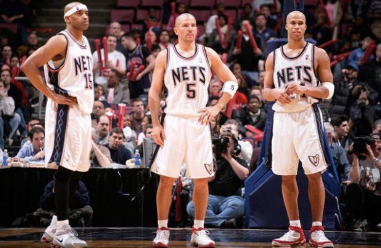 GregV_93's tweet photo. I remember way back when I wasn't a disgruntled Knicks fan...................
These were my guys!
 #Big3  #AirCarter #Jkidd #RJ https://t.co/lXOG9H8b4q