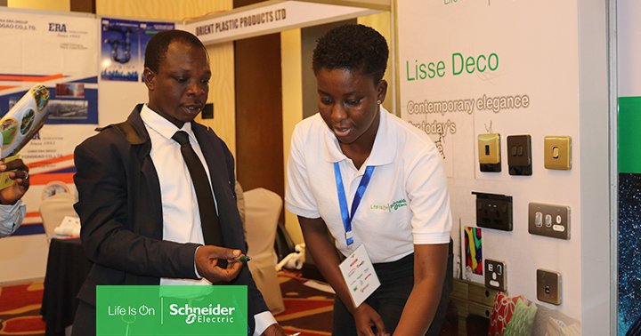 Schneider_NG's tweet image. Showcasing our latest equipment and services in smart building management services at the West Africa Building &amp;amp; Construction Exhibition, held last week in Accra, Ghana.

Cc @PPAGhana 

#LifeIsOn #EcoStruxureBuilding #Innovationateverylevel