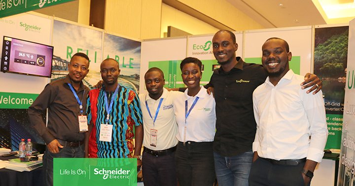 Schneider_NG's tweet image. Showcasing our latest equipment and services in smart building management services at the West Africa Building &amp;amp; Construction Exhibition, held last week in Accra, Ghana.

Cc @PPAGhana 

#LifeIsOn #EcoStruxureBuilding #Innovationateverylevel