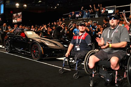 TimePiecePR's tweet image. .@Barrett_Jackson Northeast Auction Makes History with $2.7-Million Sale of Last-Built C7 Corvette, Continues to Fuel Market with Diverse Docket #barrettjackson bit.ly/2J3rYsD