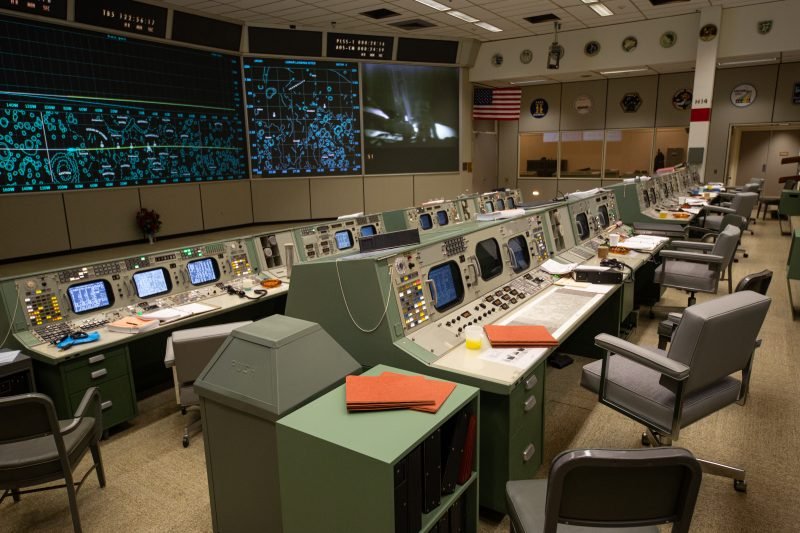 EagleVisionUSA's tweet photo. Space Center Houston reveals restored NASA Apollo Mission Control Center... certainly an immersive experience then and now. https://t.co/1yPBGWE2bX
