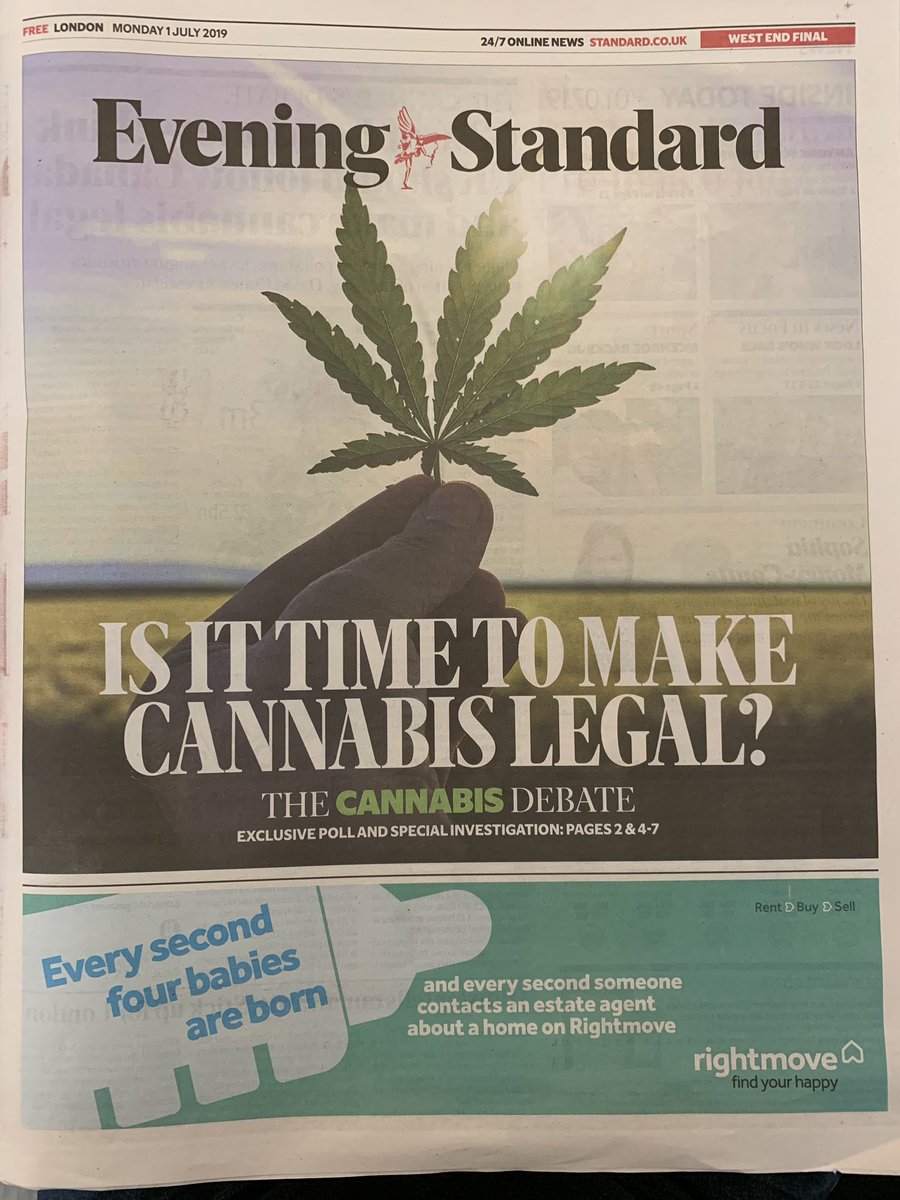 Thread

Here is a short thread on why cannabis reform is coming to the UK sooner than you think....