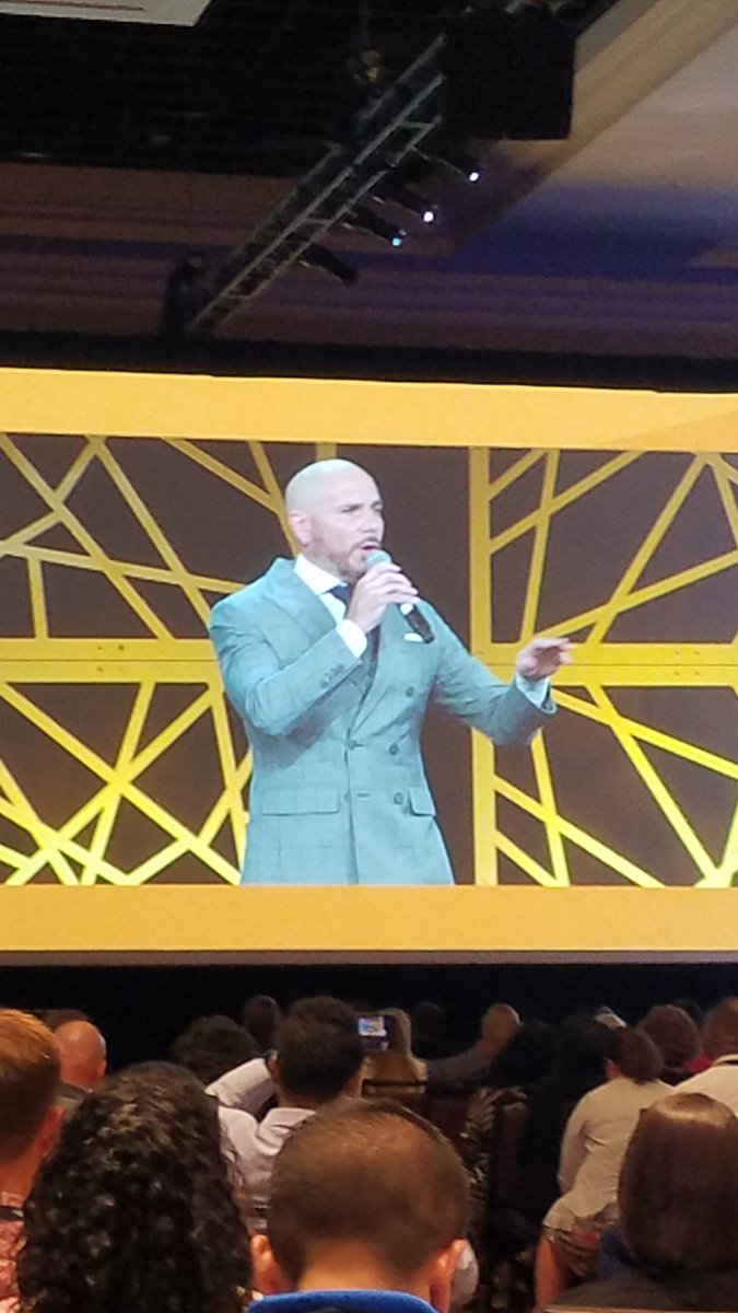 kbennetted's tweet image. &quot;Education is the true Revolution.&quot; Thank you @pitbull for making support for education an obligation. #NCSC19