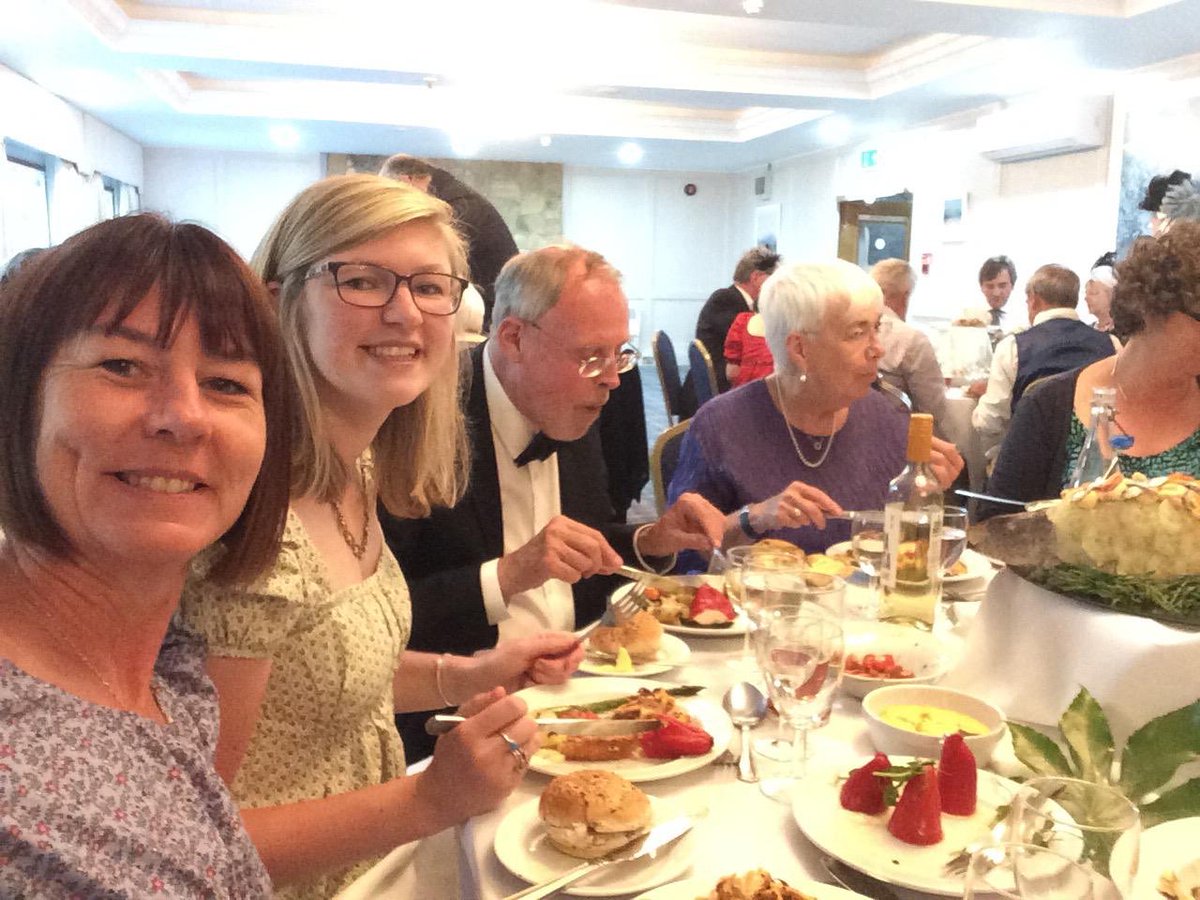 austenadventure's tweet photo. Yesterday’s Regency supper was a great way to end #regencyweek #austen @regencyalton https://t.co/HMzToAS71v