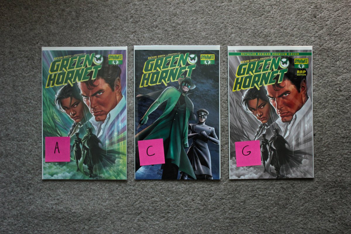 AEdwardNunn's tweet photo. 21 issues of Kevin Smith's Green Hornet run, issues #1-8 w/ variants. Ungraded VF/VF+.

$90 or better offer
#GreenHornet #KevinSmith #DynamiteComics #comics #ForSale https://t.co/kQXgkROuag