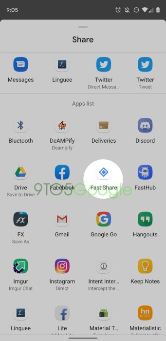 Mrtechauditor's tweet image. #Google is working on &quot;FastShare&quot; (#AirDrop competitor) replacement for #AndroidBeam

Uses Bluetooth &amp;amp; Location

Compatible with: Chromebooks, Android, iPhones, and smartwatches

#Android #AndroidQ #Technology #TechnologyNews
