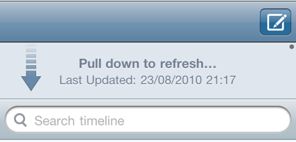  #delightful_design_details 3Pull-to-refresh was a delightful gesture but now is simply expected behavior.Patterns can start off delightful but quickly feel like status quo. That doesn't take away the value of the pattern as not all good UX is or needs to be delightful.
