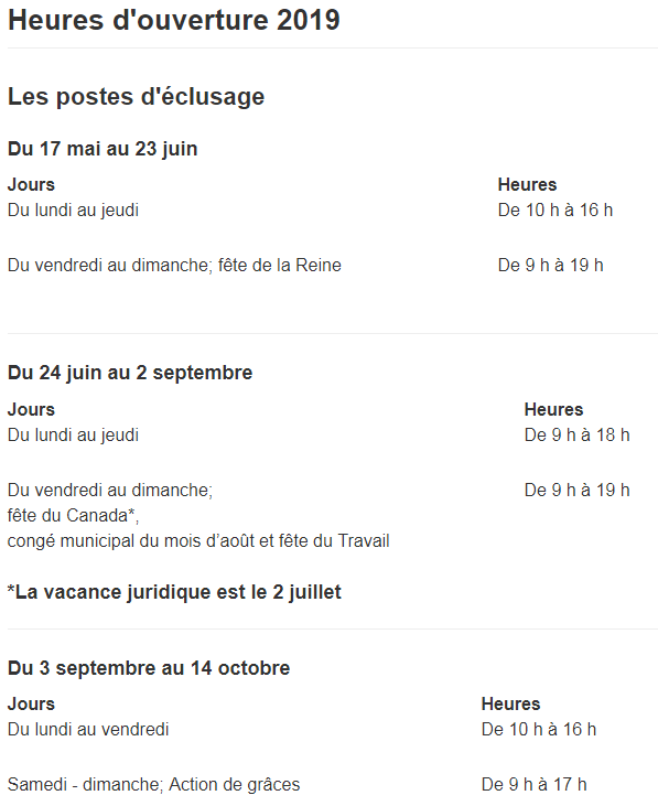 RideauInfoNav's tweet photo. Rappel! La dernière éclusage aujourd'hui est à 19 h. https://t.co/zuJG3OsRON https://t.co/81uPFTFIyT