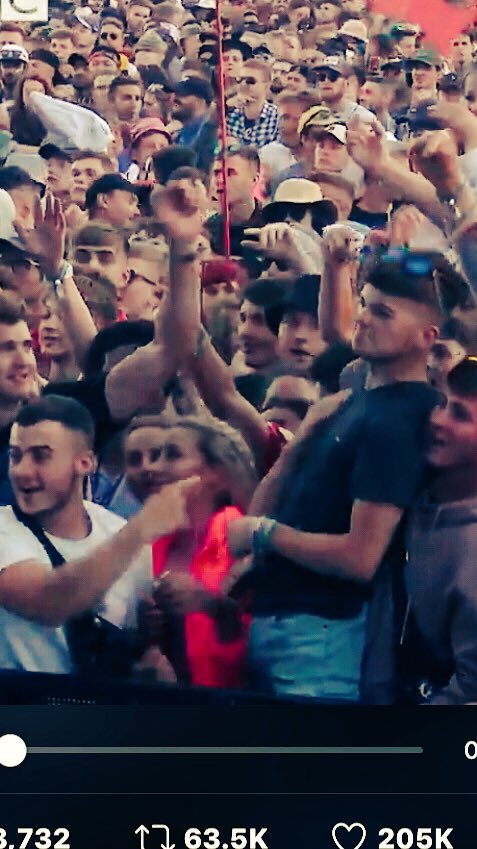 julieburns1's tweet photo. Spare a thought for this lad who thought he was being picked, he was a PSG shirt away from instant fame today #notalex #AlexFromGlasto https://t.co/W75AlfWA0b