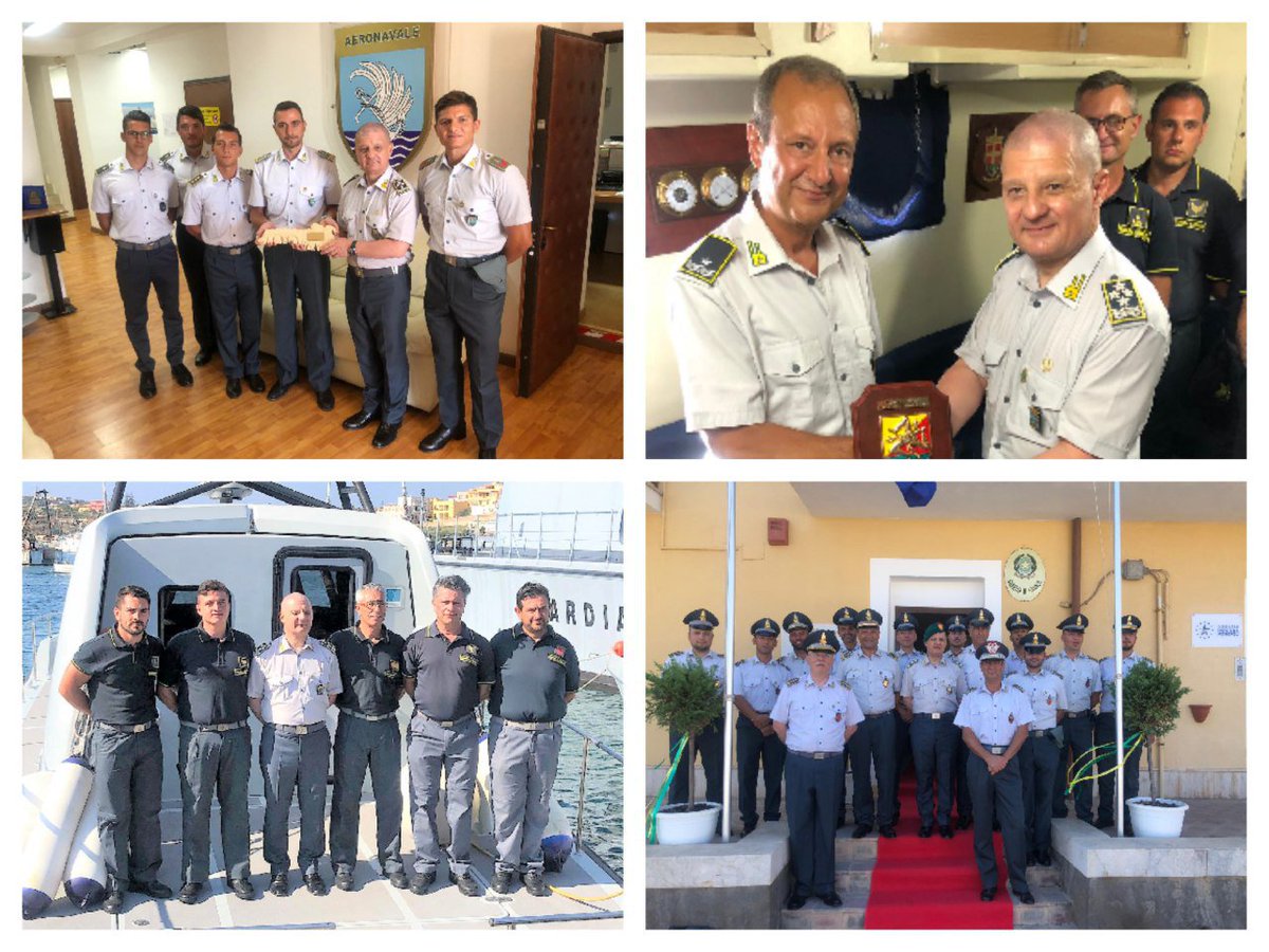 Comandante Generale #GDF #GenZafarana oggi in visita ai Reparti di #Lampedusa. L'Autorità di Vertice del Corpo ha manifestato a tutti i Finanzieri impiegati sull’isola vicinanza e gratitudine per la dedizione e la professionalità dimostrata.