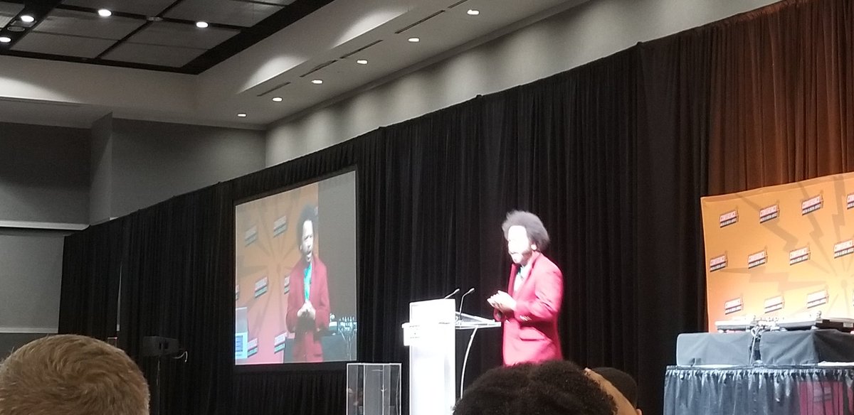 AngSuperPowers's tweet photo. "[Teachers] are doing a disservice if [they] only teach history but not how to apply it." --Boots Riley #edjustice https://t.co/2T99yeaqKc