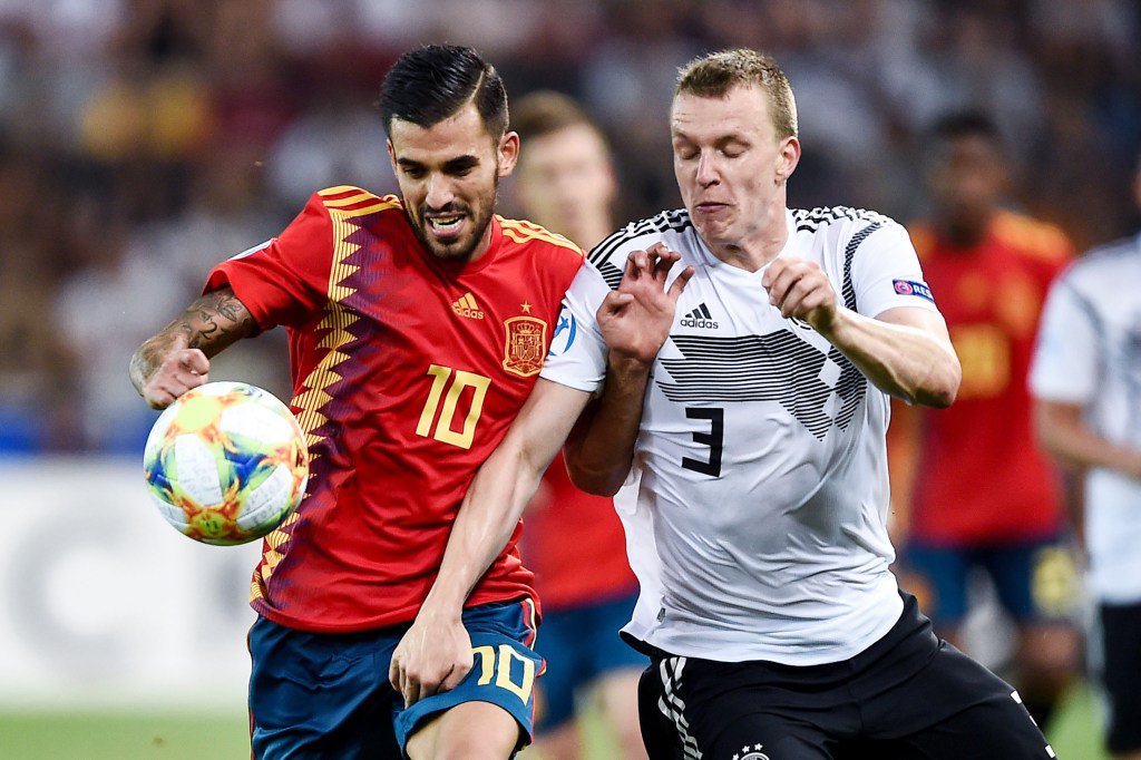 #EuropeoUnder21, trionfano le #FurieRosse: la #Spagna batte la #Germania 2-1 masport.it/europeo-under-…