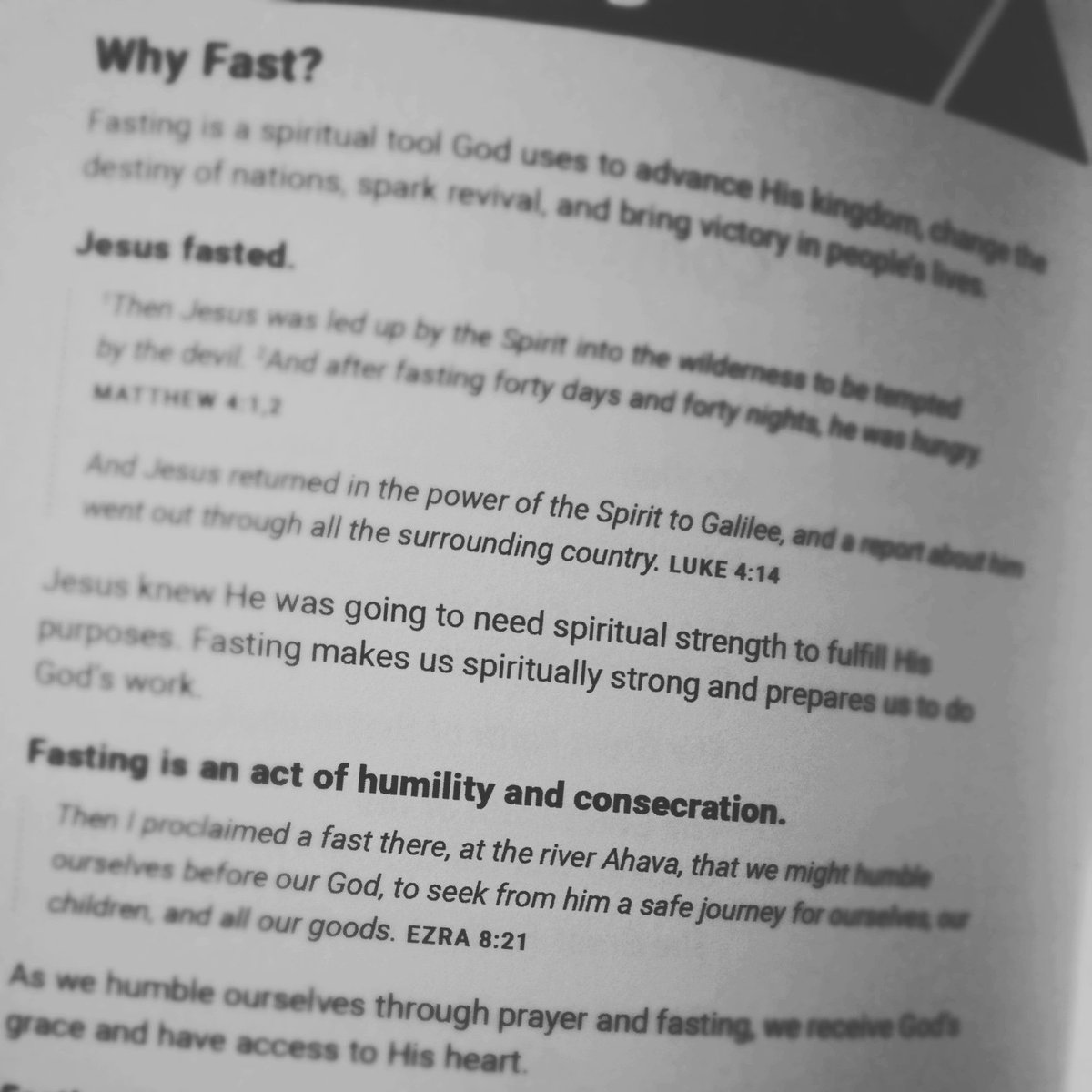 NI_Melz's tweet image. "When we deny ourselves of natural cravings and worldly distractions, we become more sensitive to God's voice. Then we are better able to focus on God and submit to His will. 
#GREATFAITH2019 #ENFast2019 #MidYearFast