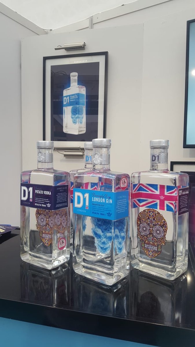 D1LondonSpirits's tweet photo. Brilliant first day at #ImbibeLive2019 Join us again tomorrow on stand A114 talking all things D1 London Gin &amp; D1 Potato Vodka.

@imbibeuk https://t.co/qnrUHuCWzV