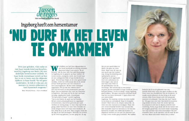 Leven met een hersentumor, al meer dan vijf jaar: ow.ly/EgRf50uqalR