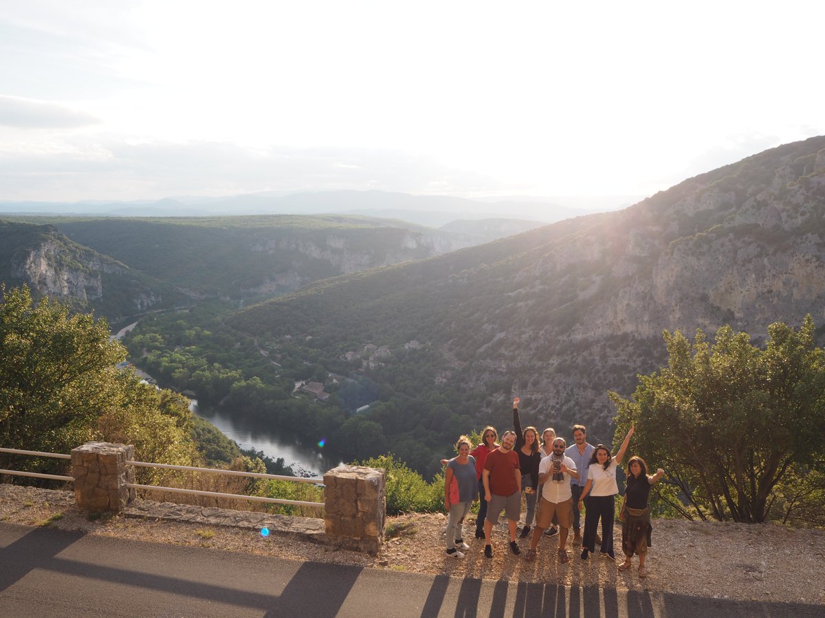 HumanNetCon's tweet image. Last week our 3rd Convergence took place in Ardèche! 12 people from different networks and organizations gathered for a retreat to create connections, find synergies, exchange &amp;amp; foster the resilience it takes to stay within the trouble of wicked problems for the long run. 🌿