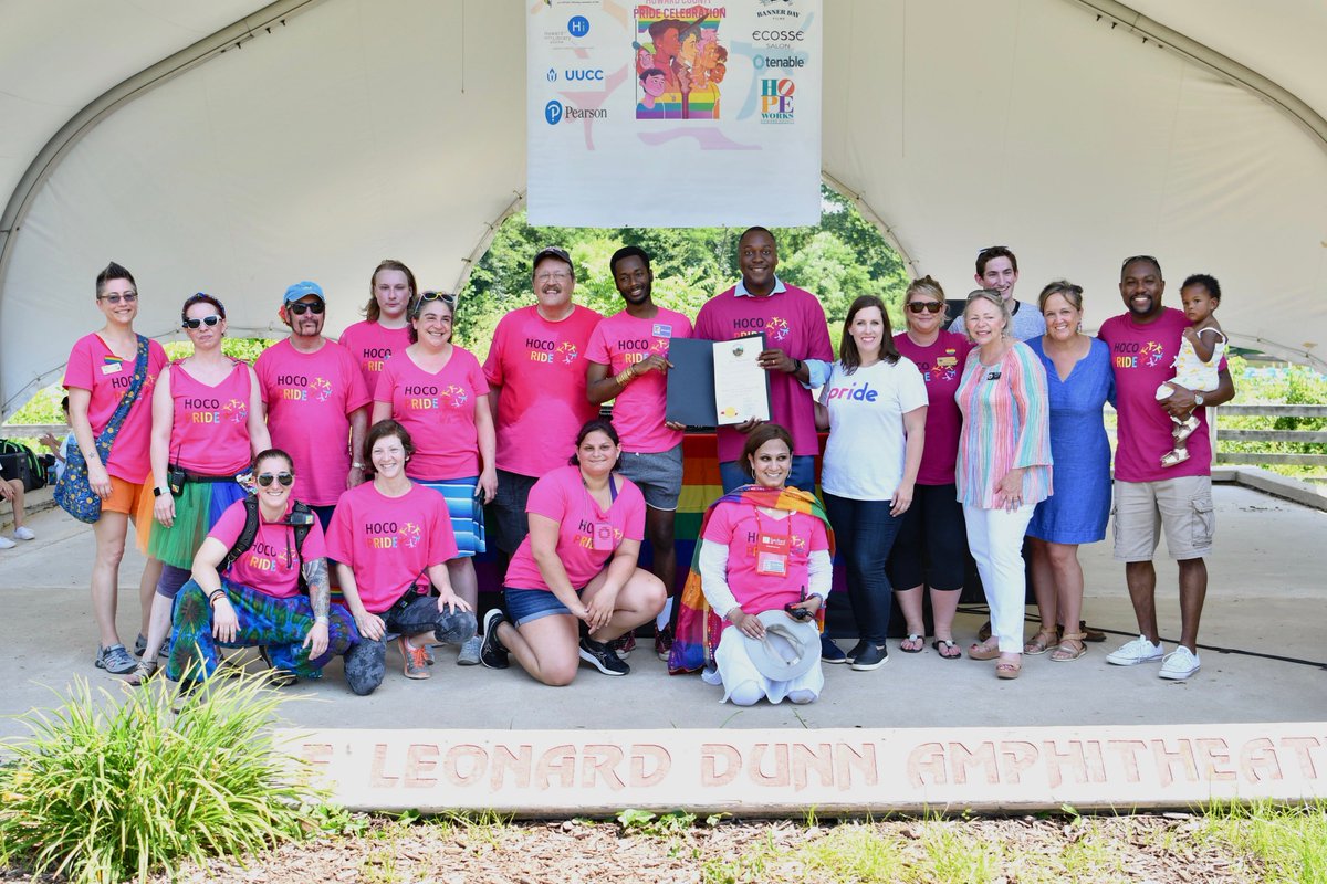 councilwomancmr's tweet photo. As #Pride month comes to an end, I was so honored to attend #HoCoMD's first Pride event this past weekend!

Thank you to everyone who has fought &amp; pushed for LGBTQ+ rights in our county, state, &amp; country, and a huge thank you to the organizers who made @hocopride possible. https://t.co/EbzQbiY3xn