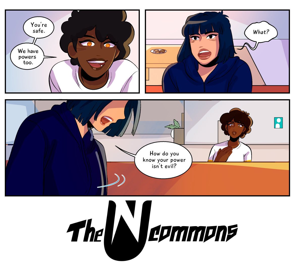 Tensions ran high between Iris and Chikara in #TheUnCommons Issue 7! Will these two powerhouses find a way to reconcile their differences? Stay tuned for the answer this Wednesday! 🔥 https://t.co/uidgO2wgKE #weirdenough #comics #weneeddiversebooks #yalit #mondaymotivation