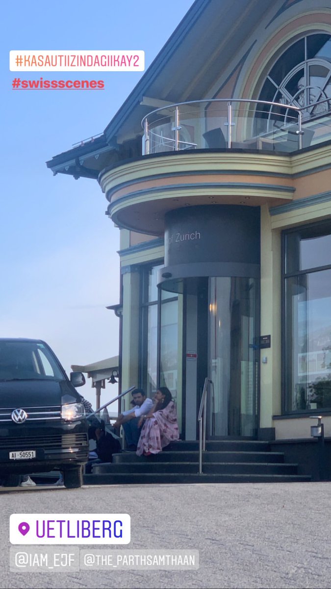 Meghu87905407's tweet photo. Shooting Day 5 at Switzerland π¨π #KasautiiZiindagiiKay2 #Swissscenes #anupre #Parthsamthaan #EricaFernandes #Switzerlanddiaries #KasautiiZiindagiiKay2 @LaghateParth @IamEJF https://t.co/9ksTI0JBME