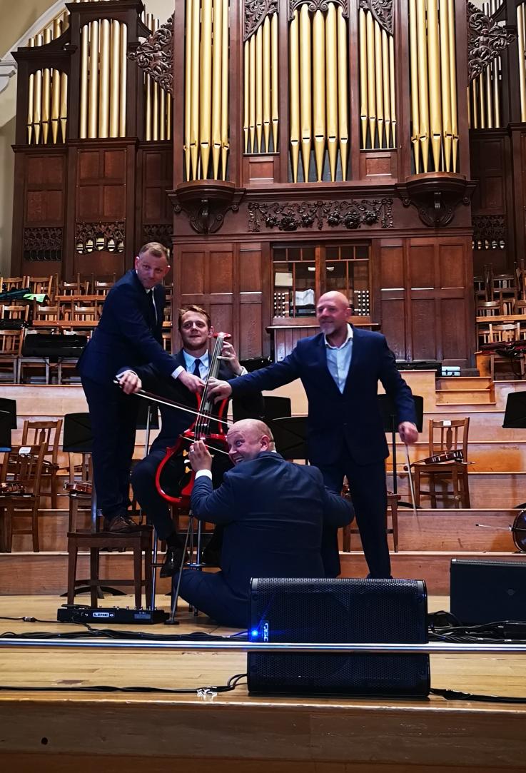 LimitedBudget's tweet image. @Stringfever #stringfever A must see, if you're into classical instruments/music or not, these guys will entertain you. Playing so many genre's in such a unique and original way, their talent goes beyond incredible. #strings #orchestral #stringquartet #originalentertainment