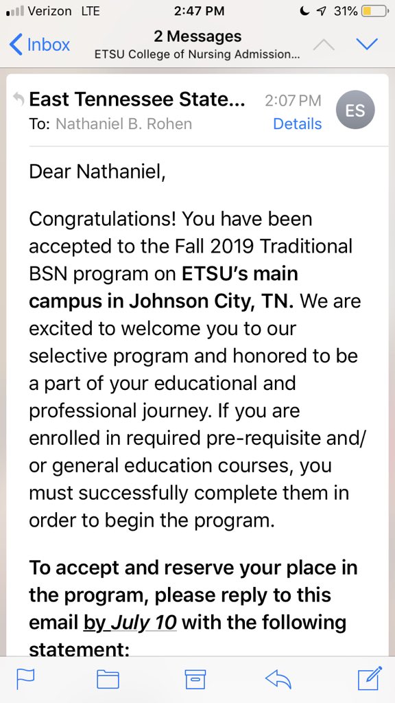 Accepted ✅