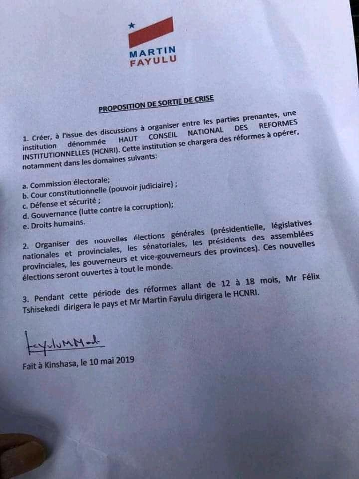 BerithYakitenge's tweet photo. Papa @MartinFayulu a l'habitude de nier.
Est-ce k'il peut confirmer l'authenticité de cette proposition de "sortie de crise"?
Ah Papa MaFa,@moise_katumbi @bembajp,@adolphe_muzito, @CongoCheri sont là.Tu te proposes directement,sans même les avoir consulté?
Où est le Peuple ds ça? https://t.co/GjXrqHoJdJ