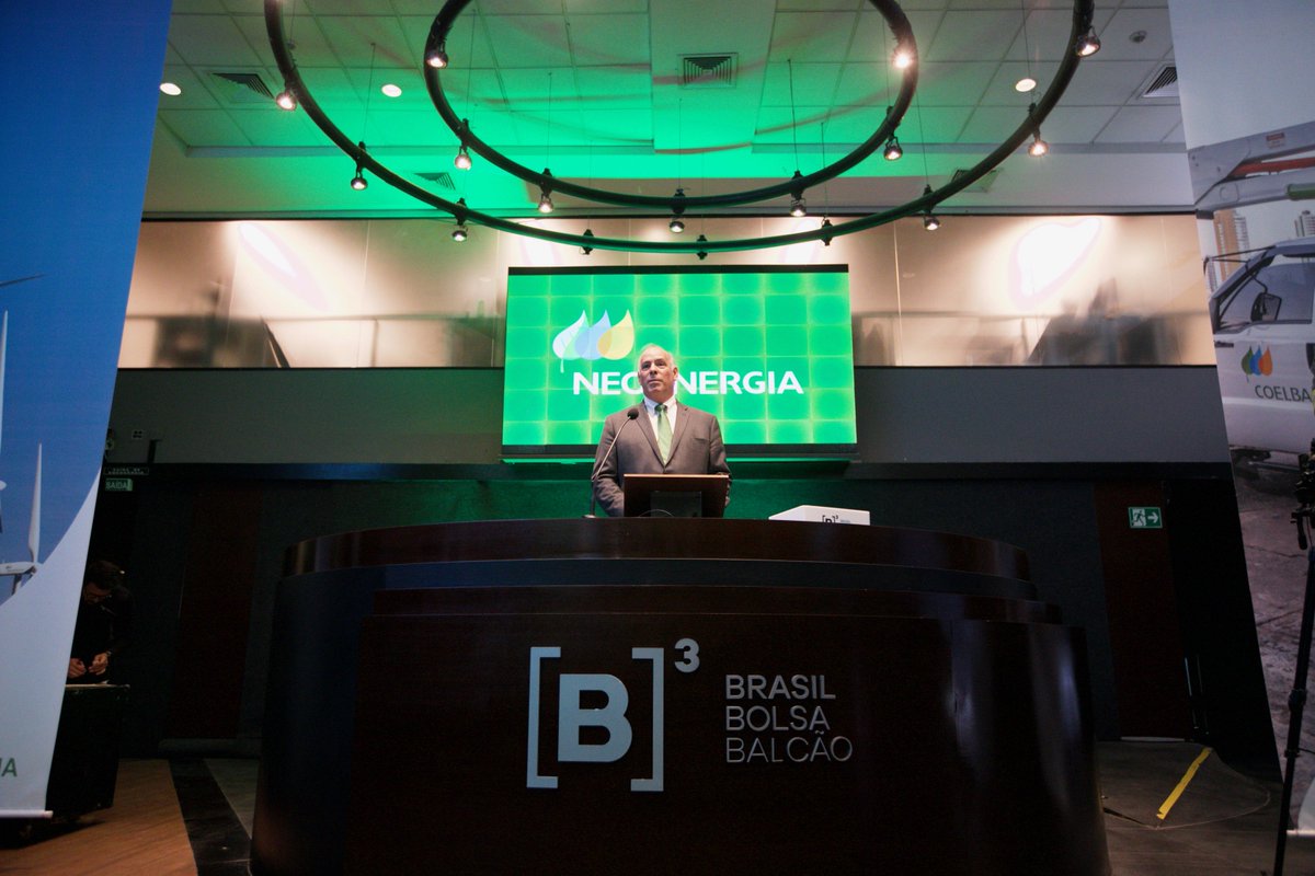 NeoenergiaBR's tweet photo. Hoje, estamos orgulhosos com finalização do processo da oferta pública de ações, um grande marco para a nossa história. https://t.co/YHsYTISoEs
