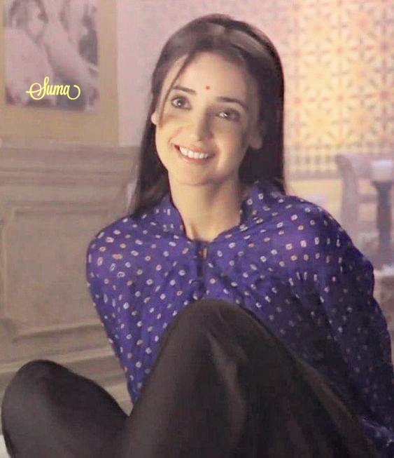 “If you smile when you are alone, then you really mean it.” #Paro  #SanayaIrani