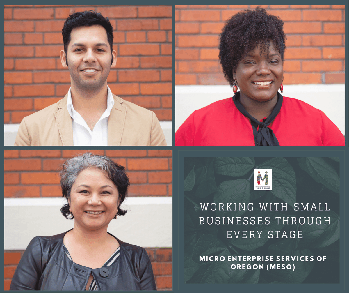In 15 years, we have served and provided assistance to over 2000+ entrepreneurs, placed more than $5M in small loans, and $2M in matched savings grants to clients with limited or no access to credit.

Begin your entrepreneurial journey today: mesopdx.org #pdx