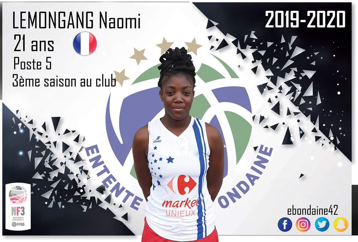 [ 📢 INFORMATION N.F.3 📢 ] – Saison 2019-2020 🏀🔜 
Prolongation ✍️🏀📣

Au rayon des prolongations, nous avons le plaisir de vous annoncer que la poste 5 Naomi Lemongang (@LemongangNaomi) sera à nouveau parmi nous la saison à venir 😁 🤜🤛