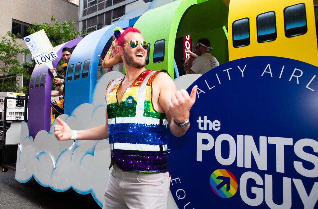 RicElias's tweet photo. What an incredible way to cap off #pridemonth. I am so proud of Brian and the entire @thepointsguy team. https://t.co/yt7RcWsJ4v
