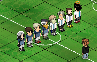 HabboTV's tweet photo. ⚽️ME de um H ME de um A ME de um B ME de um B ME de um O ME de um T ME de um V HabboTv HabboTv⚽️
Argentina 🇦🇷 VS E.U.A 🇺🇸
Quem será que vai ganhar o jogo da #CDDF2019?🏆
🥅Evento realizado pelo @PortalDuck em parceria com a @HabboTV🥅 https://t.co/7ekQzH7VRd