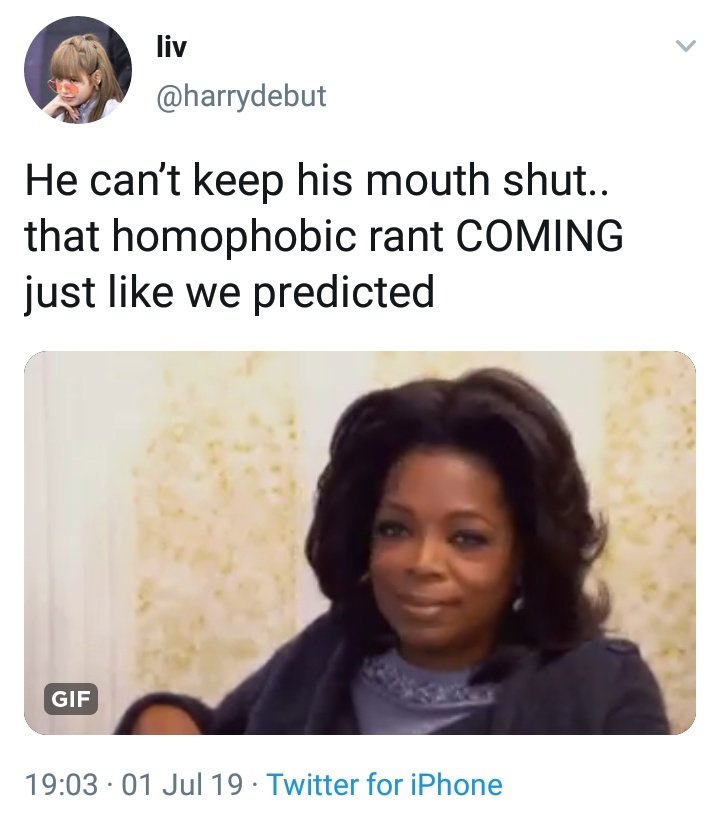 sungoldhs's tweet photo. Yall call Louis homophobic? For what? For not wanting to be sexualised infront of national TV? For being mad that they did it without Louis' permission? For standing up for himself? When he does something, Yall mad. When he doesnt do anything, Yall mad. Legit, FUCK outta here https://t.co/B7jkUqcY8S