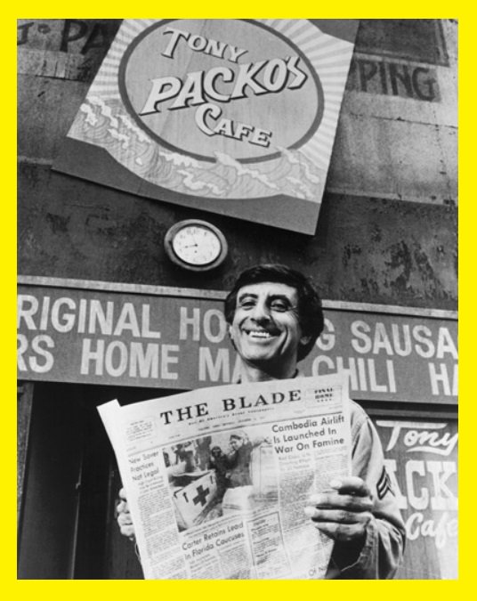 Corporal Klinger is 84 today.  Happy birthday, Jamie Farr! 