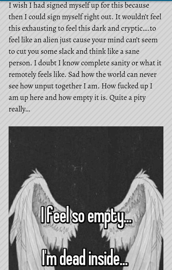 DawnMercy1's tweet photo. https://t.co/9NIiwFBD2a not certain why I am putting out there but I guess it's just part of the drill I've accustomed myself to. #mentalhealth #MentalHealthAwareness #bloggersjournal #numbinside https://t.co/Fu7GjAd2GH