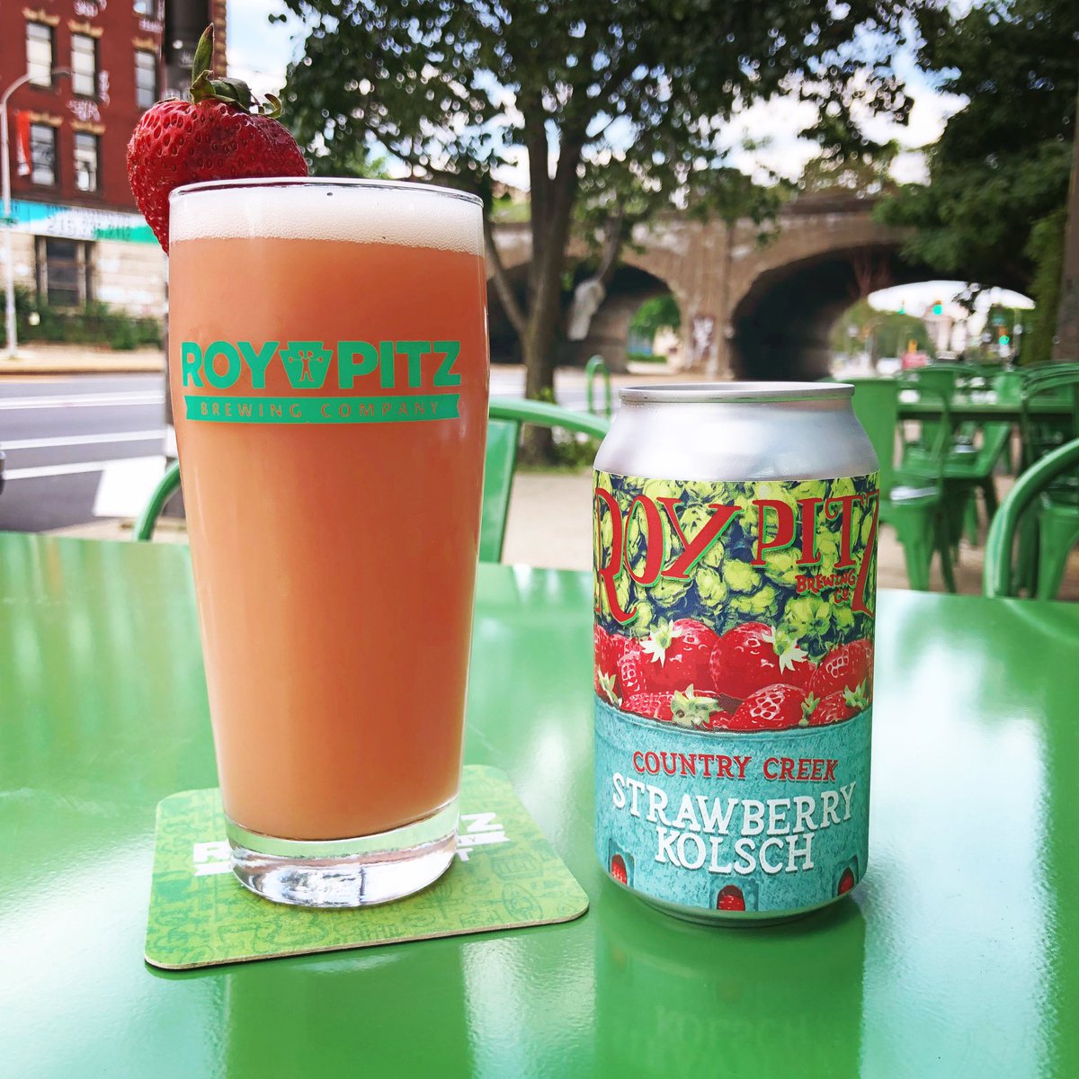 liquidartphilly's tweet photo. Wednesday 4pm! We’re releasing both cans and draft of Country Creek Strawberry Kolsch. Get yours just in time for the holiday, and join us July 4th for a BBQ in the beer garden!
. . .
#phillybeer #pabeer #liquidart #roypitz #strawberrybeer #phillylovesbeer #beersofsummer https://t.co/1Uac7IKGmk