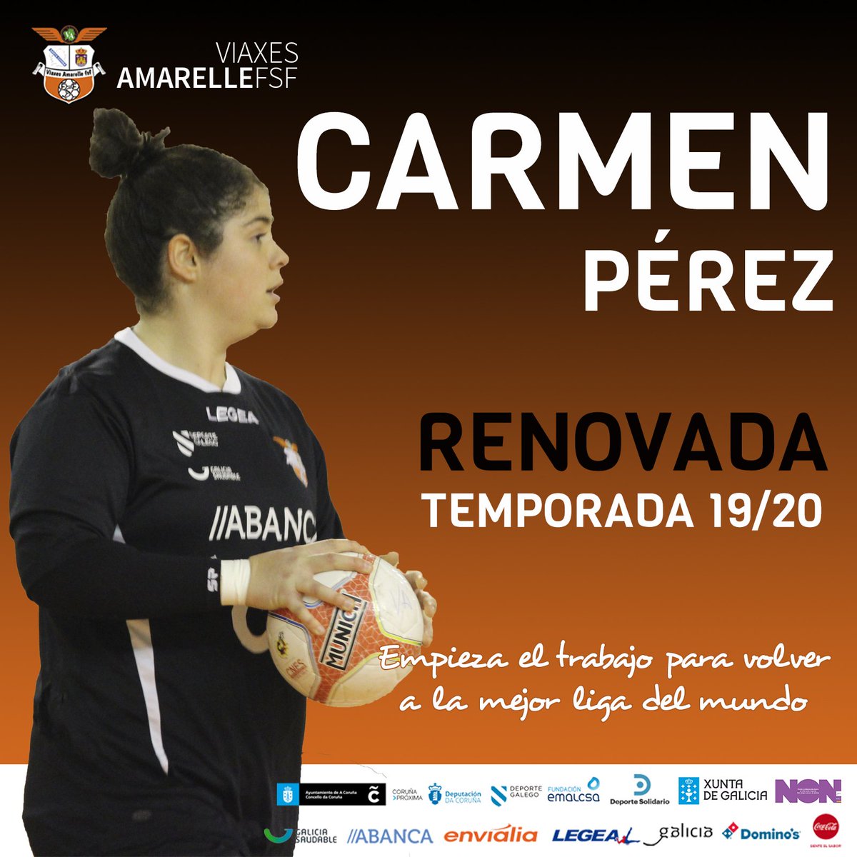 amarellefsf's tweet image. 🎙️⚽️ ENTREVISTA!!

La portera @caaar18 firma su sexta temporada en el @amarellefsf: “A pesar de haber descendido me parece que este año va a quedar en mi memoria como algo muy positivo”

* más info en amarellefsf.com/index.php/62-n…