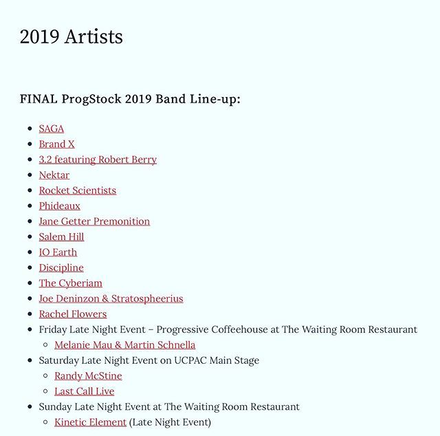 Robeone1's tweet image. #progstock #progstock2019 It’s going to be Awesome!!!! ift.tt/2KOrYP7