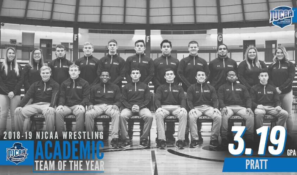 NJCAAWrestling's tweet image. BACK-TO-BACK ✖️7⃣

Pratt collects its seventh straight @NJCAA Wrestling Academic Team of the Year honor, finishing with a cumulative GPA of 3⃣.1⃣9⃣