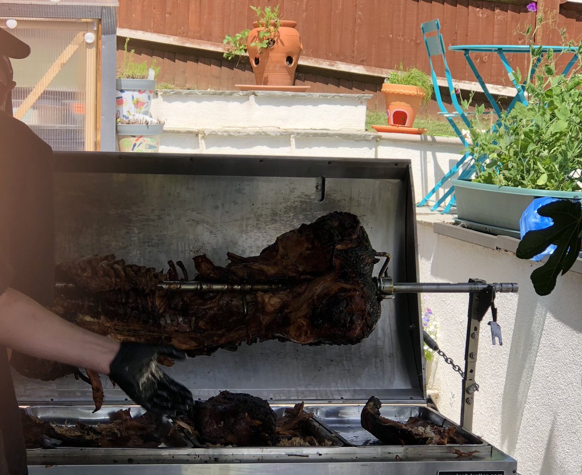 Only about 5kg of pork to get through after the hog roast for Emma and Evas birthday at the weekend! Yum yum :-)