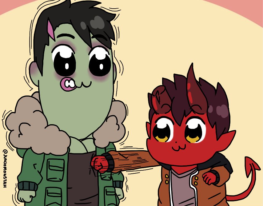 -Are you upset?
-No, I'm not. 
#monsterprom